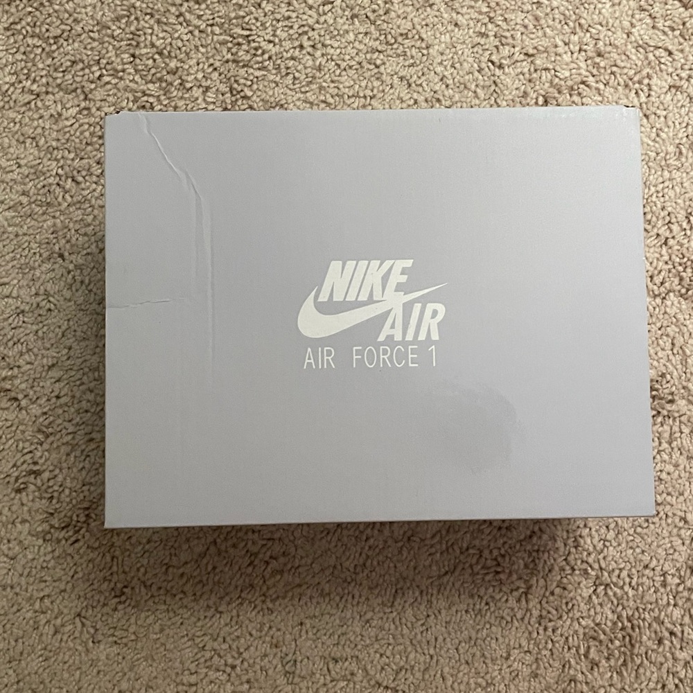 #F‼️KIDS 1~EMPTY SNEAKER BOX‼️ AIR FORCE 1 LE (GS)‼️NO Sneakers Included‼️